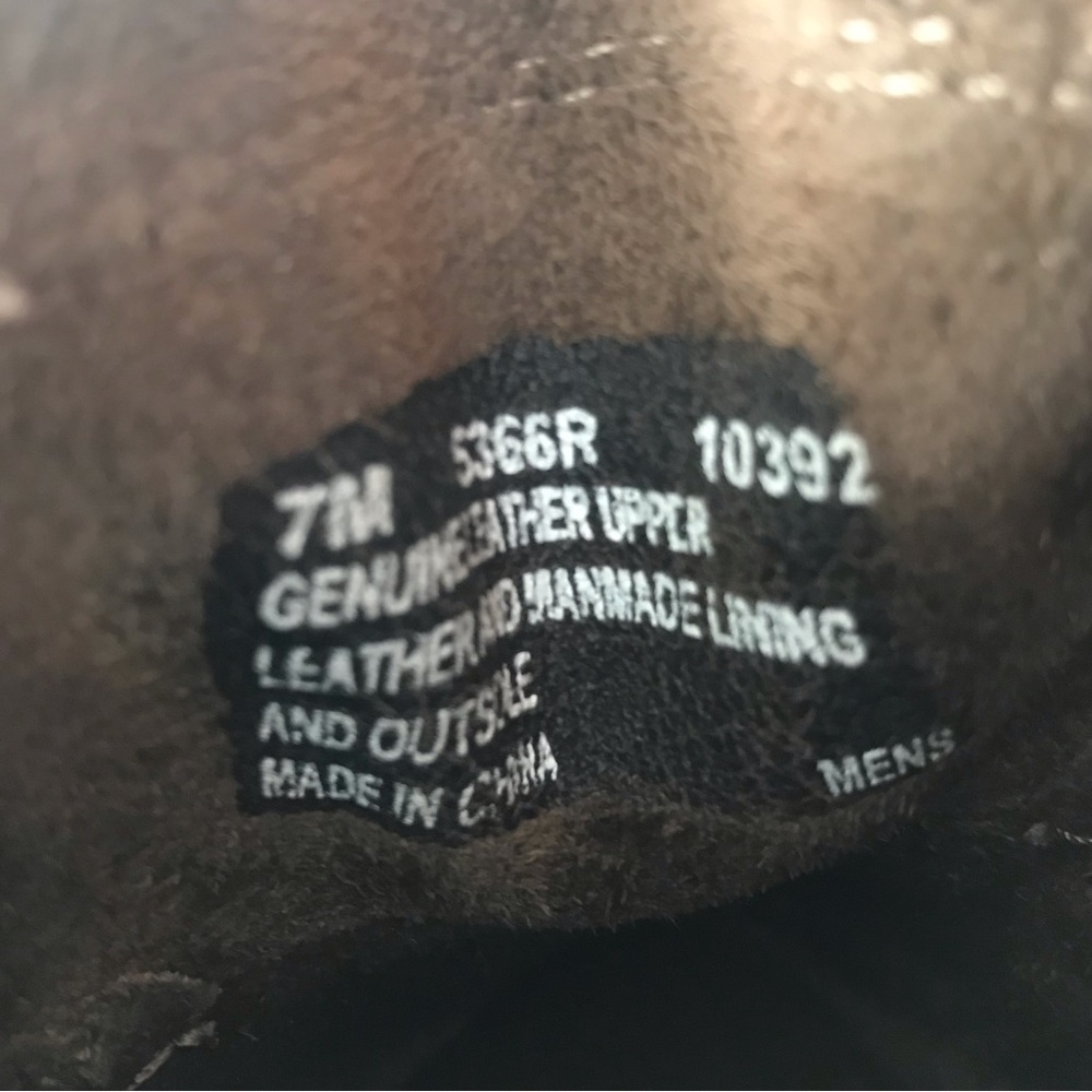 Timberland Leather Chelsea Lace Up Boots Earthkeepers Taupe Brown 7 - Picture 6 of 7